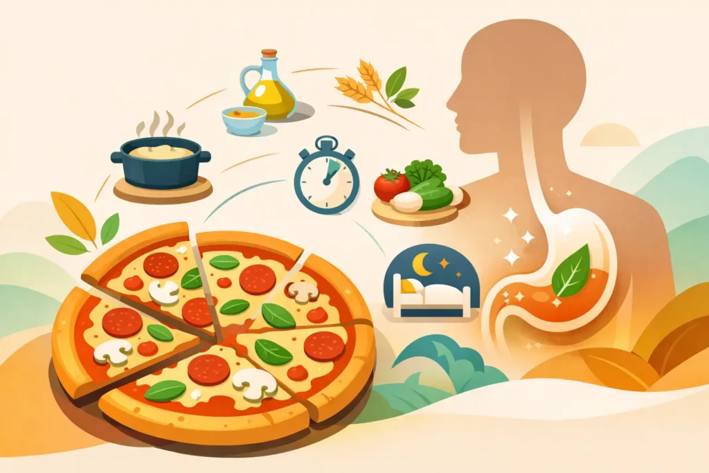 Come rendere pizza digeribile con 7 scelte