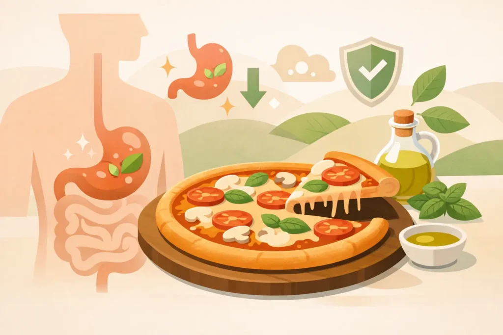 Come scegliere una pizza davvero digeribile