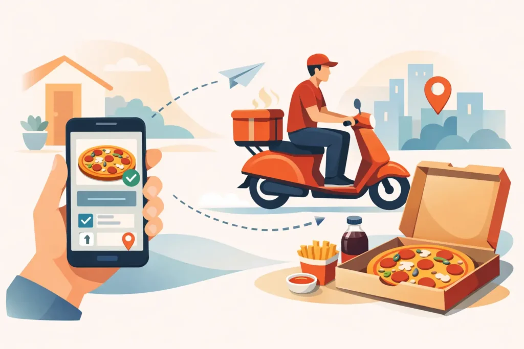 Ordinare pizza a domicilio senza rinunce