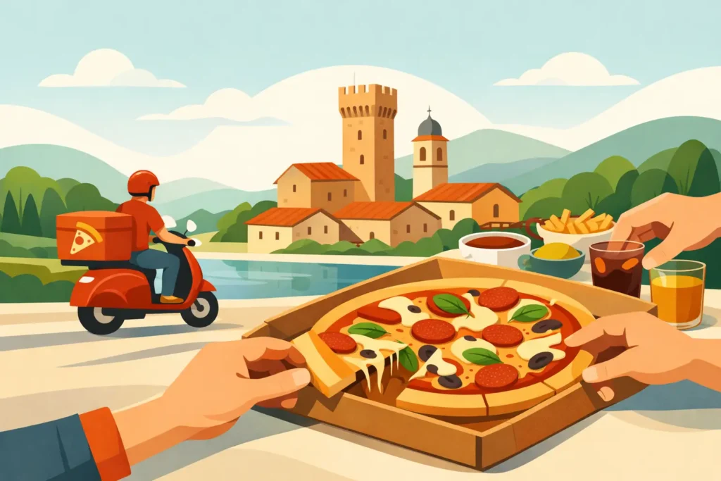 Pizza a domicilio Umbertide, buona da condividere