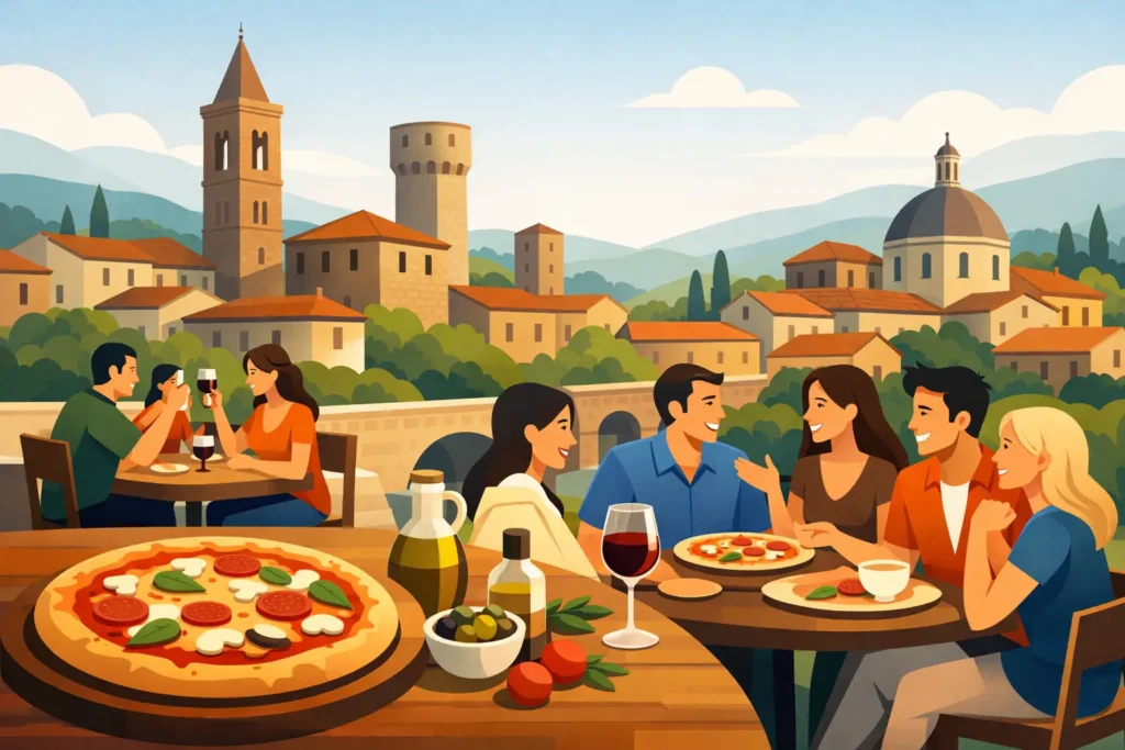 Pizzeria a Città di Castello per ogni compagnia