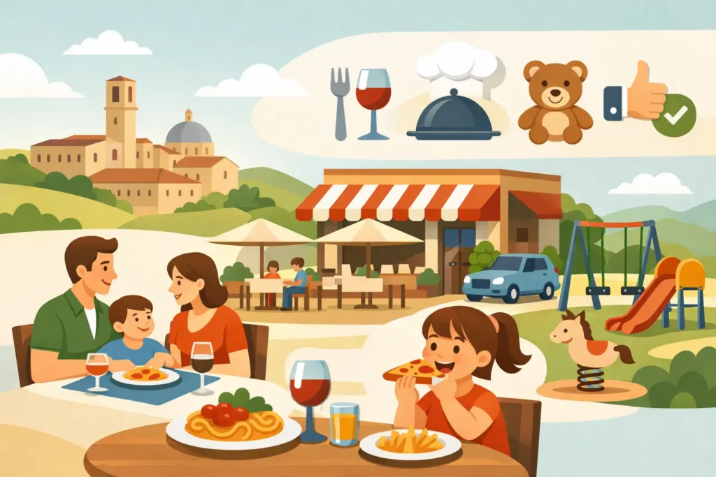 Ristorante per famiglie a Perugia: 6 cose da cercare